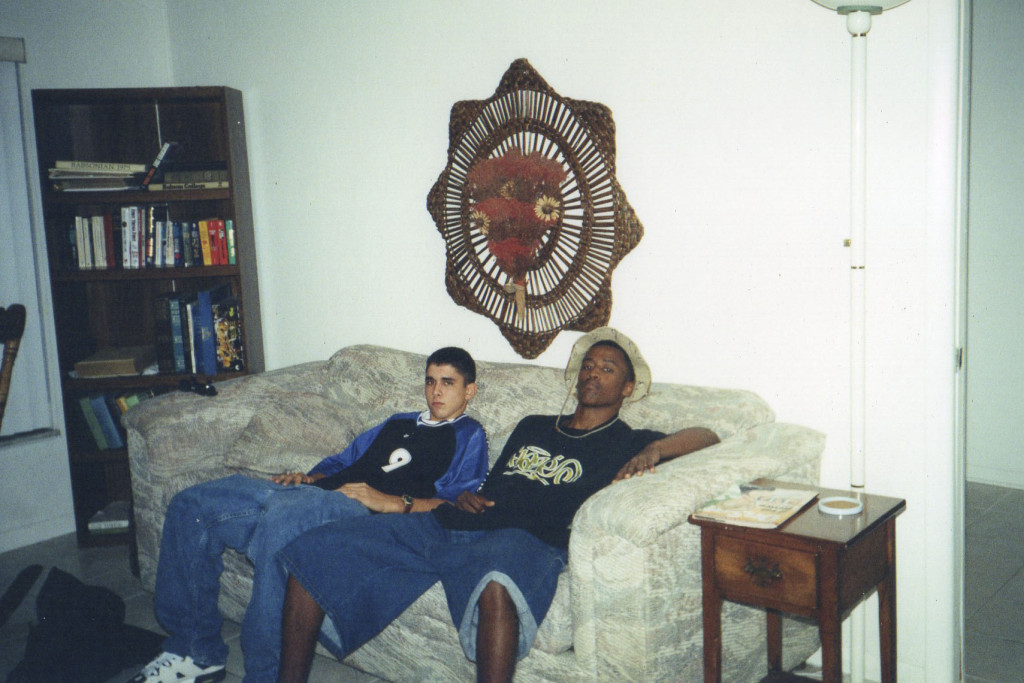 John Fernandez (left), me (right), circa 1997