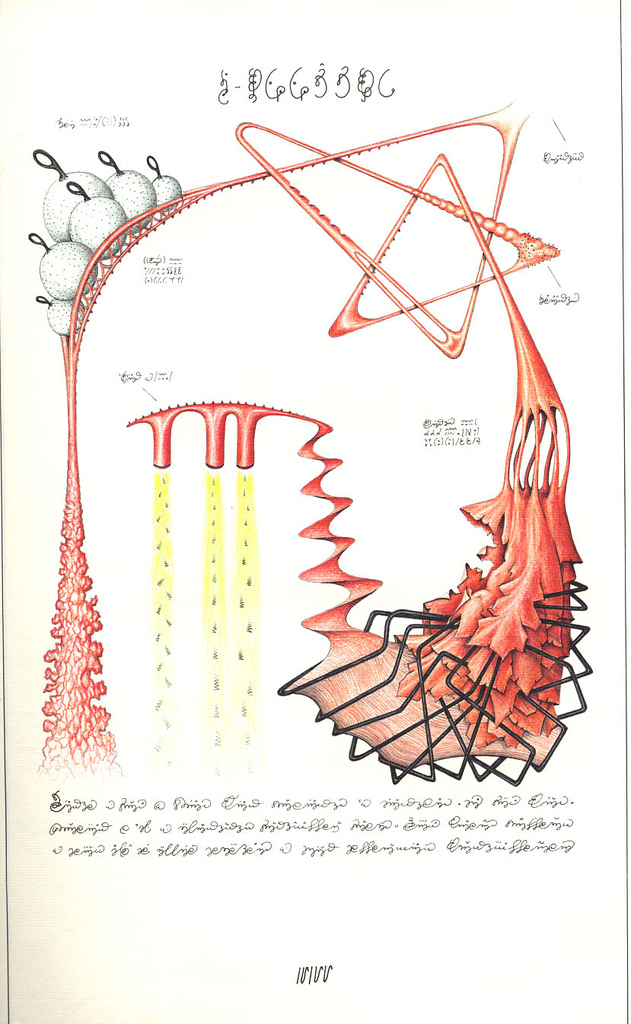 Luigi Serafini's “Codex Seraphinianus” – The Microscopic Giant